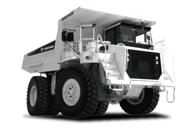55 Ton Heavy Duty Mining Dump Truck 4X2 Off Road Rigid Frame For Construction