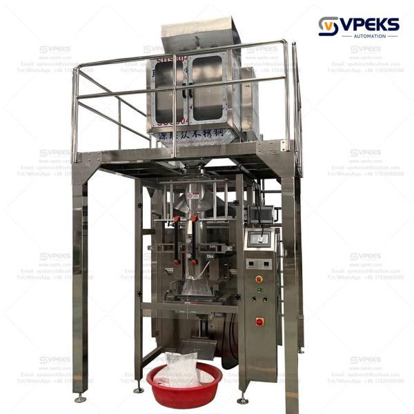 Nuts Rice Pistachio Multi Head Weigher Machine For Speedy And Precise Weighing Packing