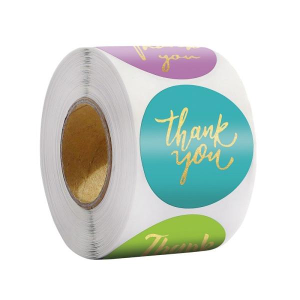 Waterproof Uv-Proof Paper Labels Printing Custom Pvc Vinyl Sticker Printing Custom Round Stickers Roll