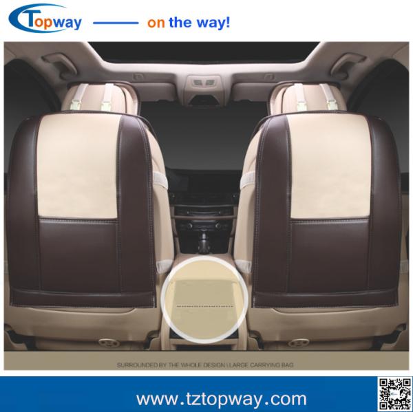 fiber leather high quality durable 5 seat Car Seat Cover seat protector cushion