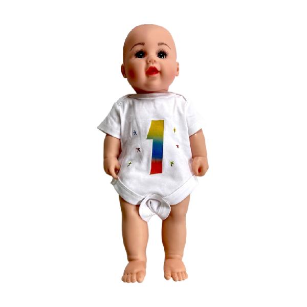 Infant Bodysuit Clothes Set 12 Monthly Rompers Shower Present Pack for Summer Season