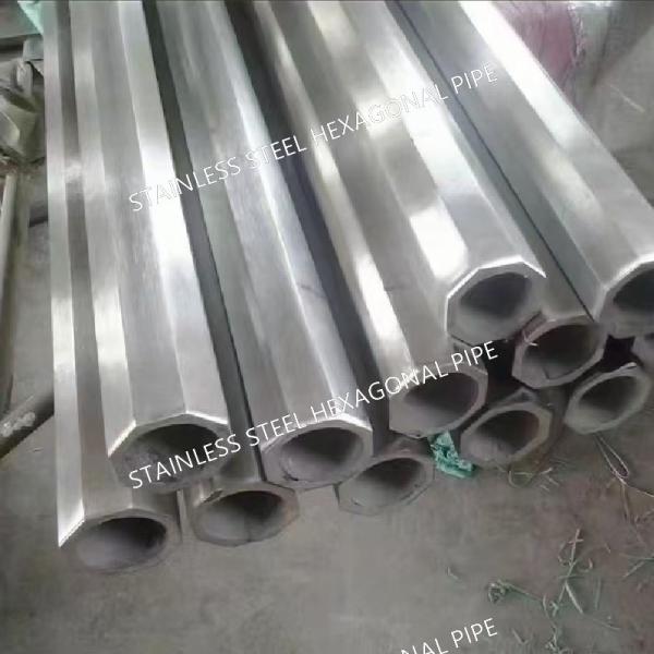 TP304 / 316L Stainless Steel Hexagonal Pipe As Per ASTM A312