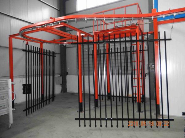 2400mm length Crimped spear metal garrison fence supplier
