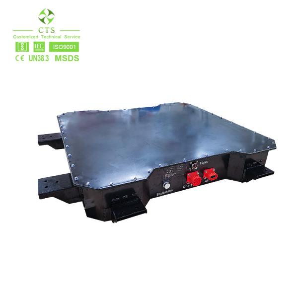 Sample IP67 Waterproof 144V 100Ah Customized Shape Lithium Battery 14.4kWh For EV