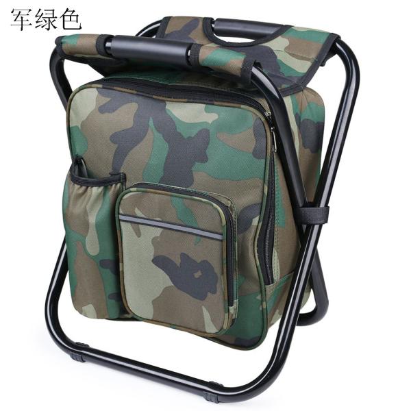 Backpack Type Foldable Camping Chair , Leisure Outdoor Camping Chairs
