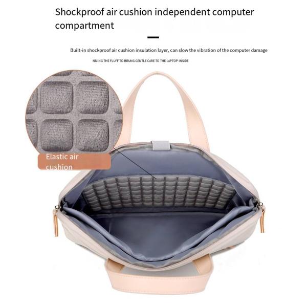 Canvas Portable Computer Bag Customized Color Waterproof Laptop Case Business Bags