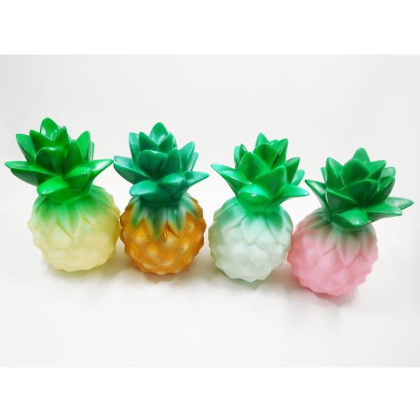Plastic Pineapple Shaped LED Night Light Table Lamps toy gifts