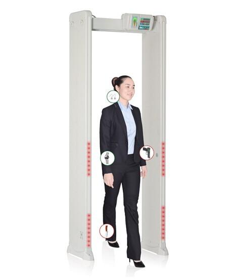 Real Time Query Walk Through Metal Detector , 400 Sensitivity Security Check Gate