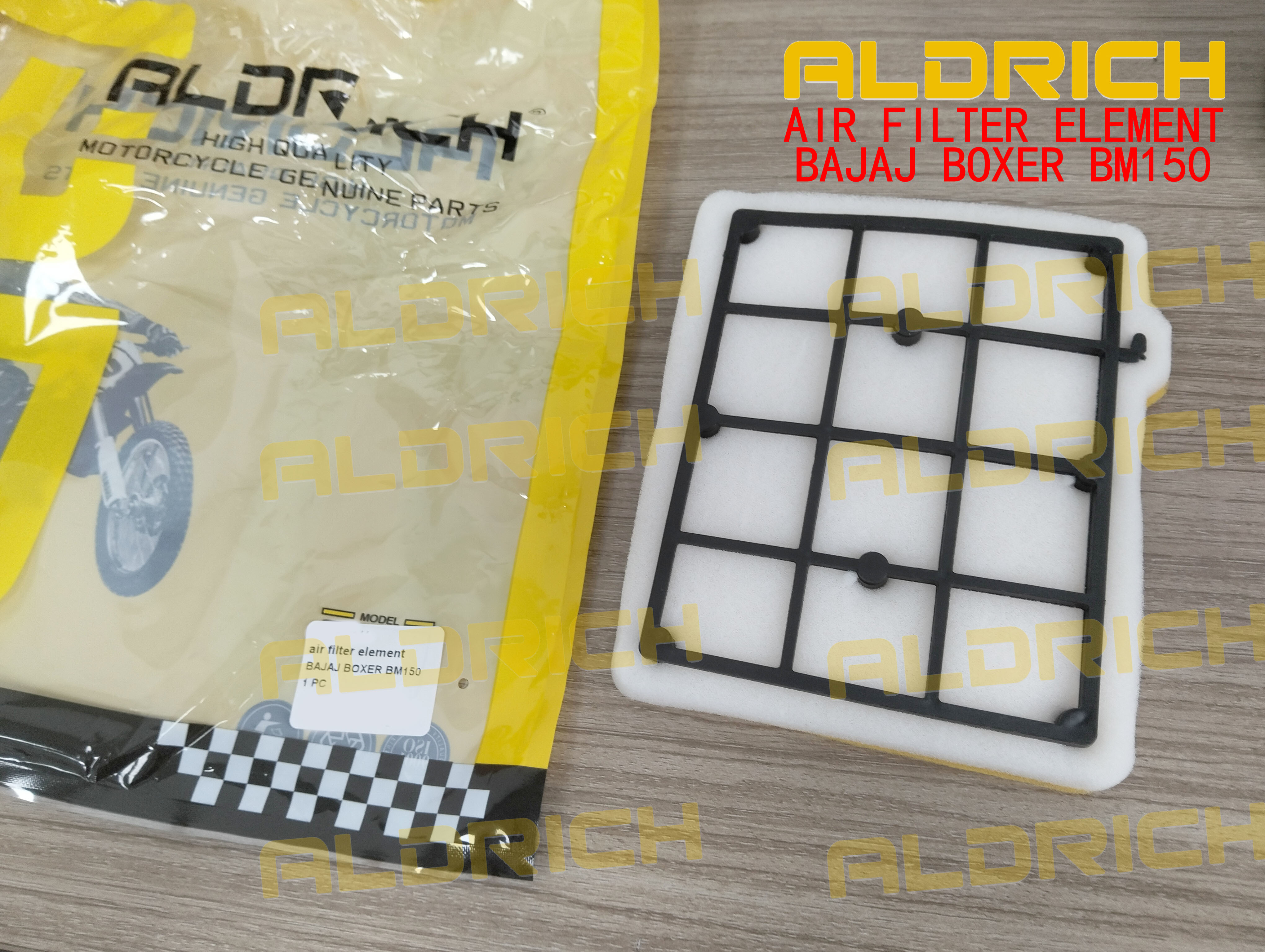 BAJAJ BOXER BM150 Air Filter Element High-Flow Foam & Paper Cleaner High-Performance Motorcycle Air Intake Filter Set