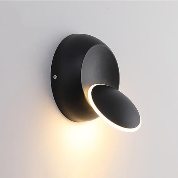 360 Degree Rotate Light Beam Adjustable Wall Lamp LED Wall Lights Aside Corridor Living Room aluminum wall light(WH-OR-2