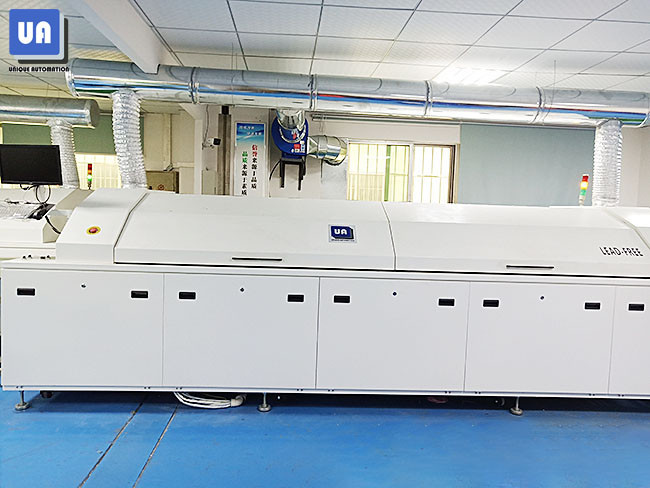 Оборудование 7 печи Reflow компонентов BGA CSP разделяет на зоны печь RF-H700 i Reflow SMT