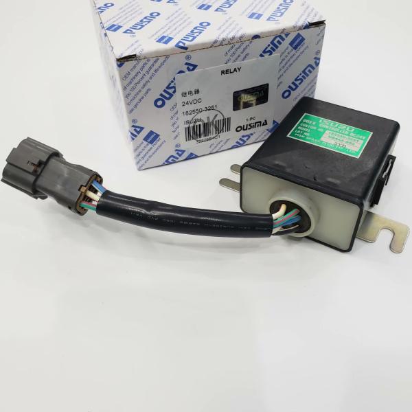 Retransmisión 182550-3251 del arrancador de OUSIMA unidad de control de sensor 1825503251 24V para ISUZU