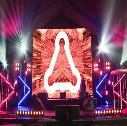 Light-weight，Easy Installation P1.86mm Led Stage Backdrop Screen 1R1G1B