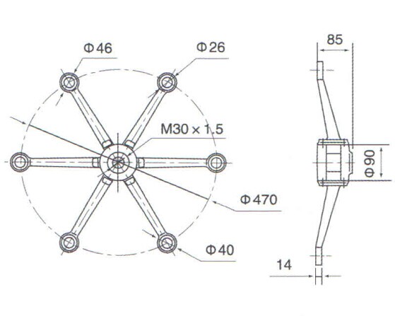 Stainless Steel Spider RS4706G