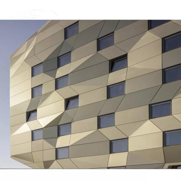 Construction Waterproof Exterior Wall , Aluminum Double Glass Curtain Wall