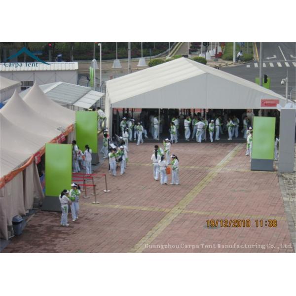 Rain Resistant  A Frame Outdoor Sports Tents For 500 People White
