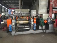 El precio de la fábrica es pequeño, el molino de mezcla de caucho con diámetro de rodillo de 300 mm para la fábrica de producción de lotes pequeños.