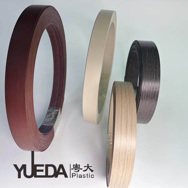 Customizable Light Gray Edge Banding Strip Wardrobe Edge Banding Tape Matte Finish