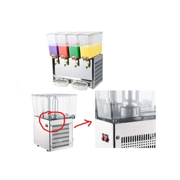 молоко электрического разливочного автомата нержавеющей стали распределителя напитка шестерни 9L×4 холодные/распределитель Coffe