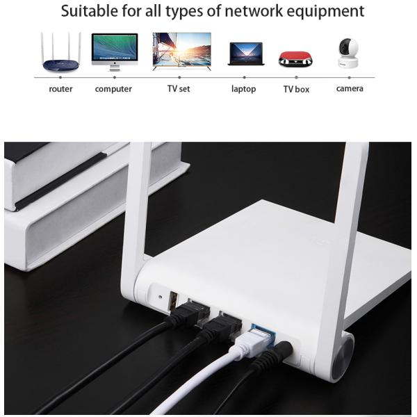 8P8C Cat6 Ethernet кабель 24AWG FTP UTP ПВХ куртка 1-10м