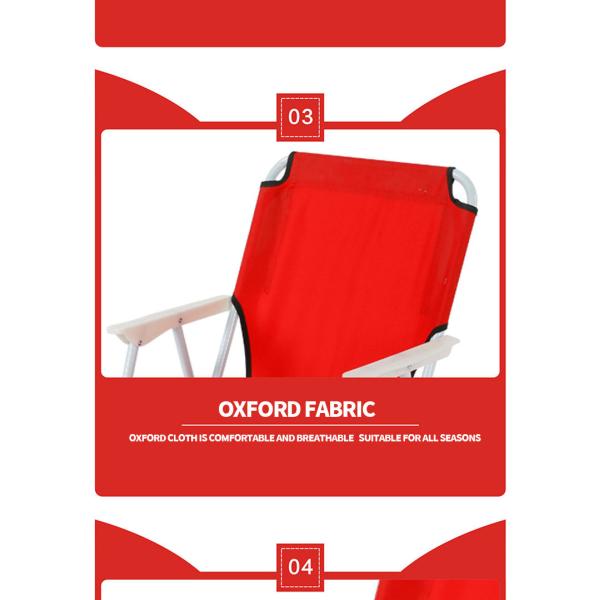 Small Lightweight Foldable Fishing Chair Folding Camping Chair Oxford Cloth