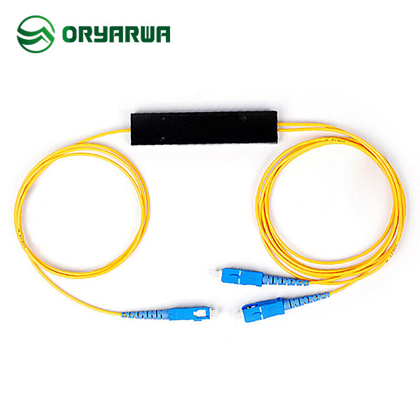 Материал ABS Splitter PLC кассеты оптического волокна 1x2