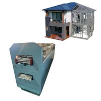 0.6-1.2mm espessura Formada a frio de aço de calibre leve de aço de moldura (LGSF) máquina de moldagem de rolos para construção de casas
