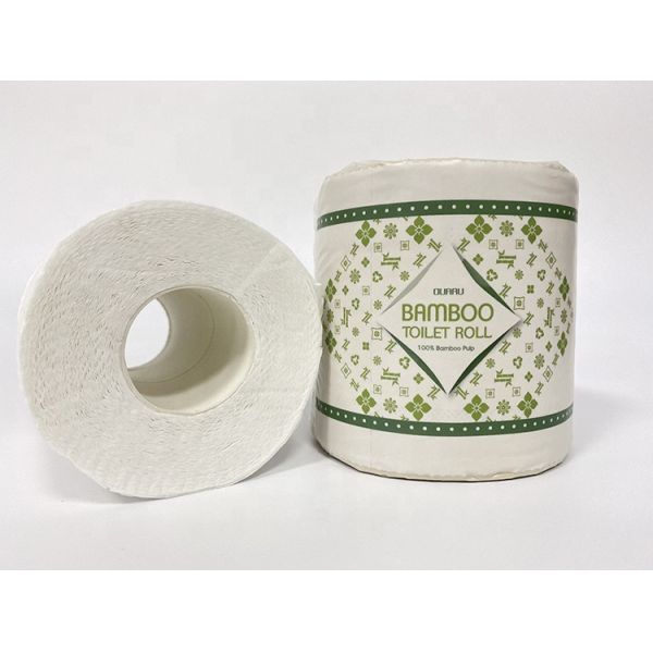 Sinopec Group High Quality Cheap 100% Virgin Bamboo Pulp White Toilet Paper Custom 2ply 3ply Product