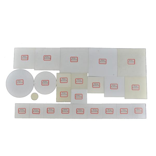 99% Alumina Ceramic Plate High Temperature Resistance 3000MPa Compressive Strength