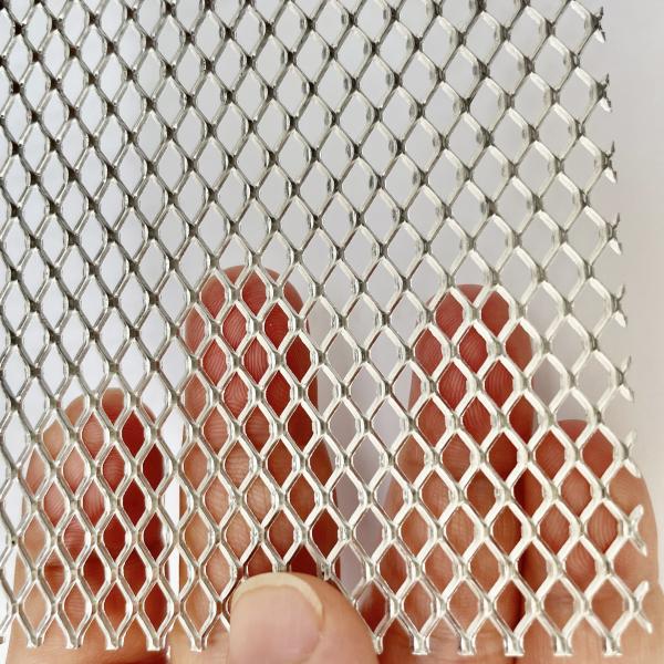 Air Filters Outer Wire Mesh Expanded Metal Mesh Corrosion Resistance