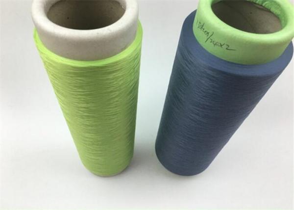 Fio Textured de 100% tração de nylon, narcótico alto do fio da tenacidade do nylon 6 tingido