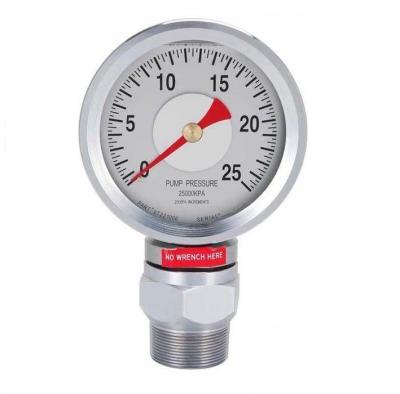 Hot sale Seismic Pressure Gauge 40MPA Drilling Instruments 60 / 120MPa Mud Pump Gauge