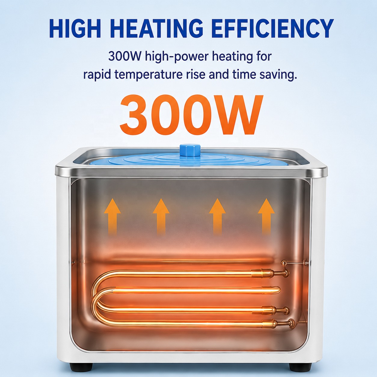 Compact 1-Hole Thermostatic Water Bath 160x160x130mm Chamber for Medical Lab Sample Heating and Education