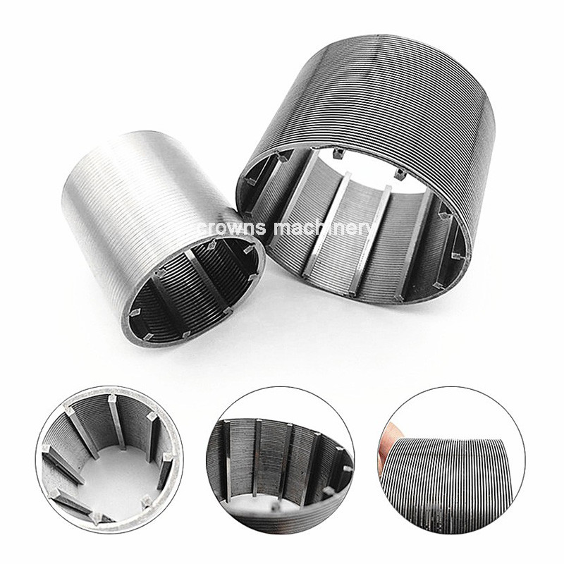 0.2mm Gap Welded Wedge Wire Screen Sieve Pipe Bend Screen Джонсонский скважинный фильтр
