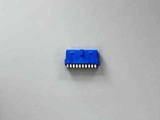 IDC 20-Pin Dual-Row Fully-Shrouded Male Connector | 2.00mm Pitch Electronic PCB Pin Header Terminal Connector for Wire Harness & Industrial Applications