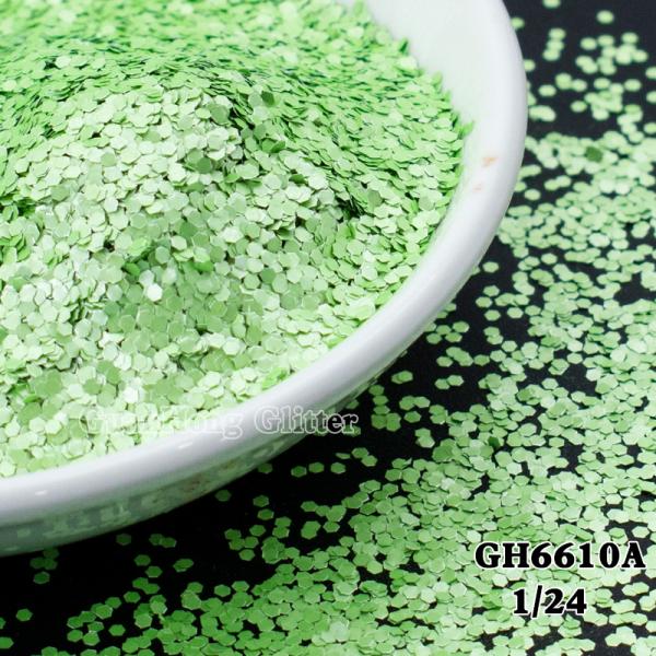 Solvent Resistance Matte Aluminum Glitter Powder Injection Paillette Holographic For Body