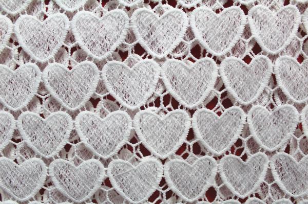 Apparel Accessories Chemical Lace Fabric  Water Soluble Embroidery  lace fabric  in Different  Color