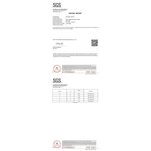 Winlands limited Certifications