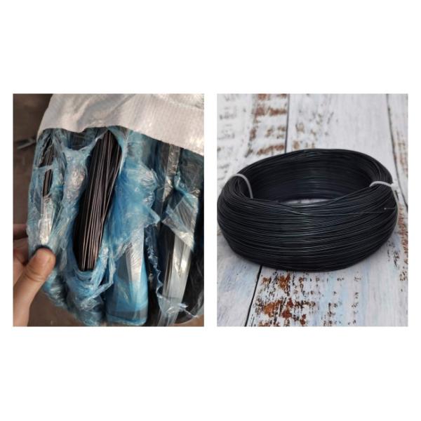 BWG 16 18 20 22 Черная обжатая связующая проволока