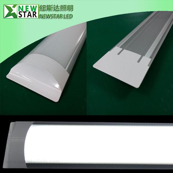 High Brightness LED Flat Tube 60cm 20Watt 1800lm Aluminum Alloy Case