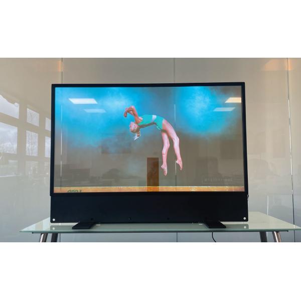 Ultra Thin OLED Transparent Display with Fast Response Time and Full Color for High-Tech Applications