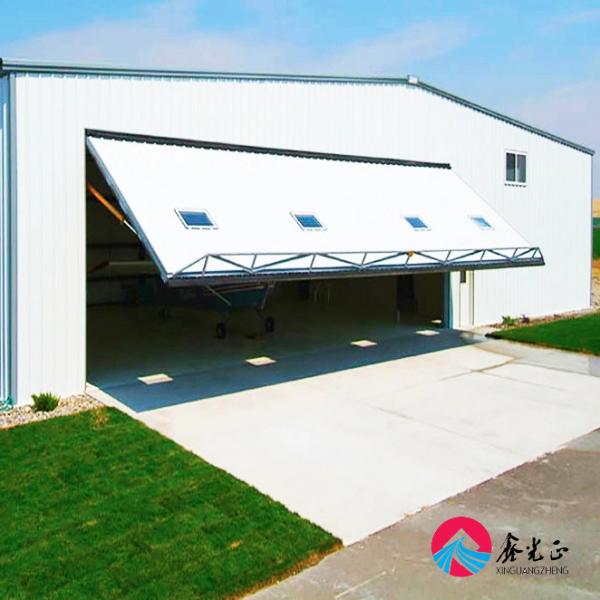 Prefab Steel Warehouse Building with Painted Purlin Structure