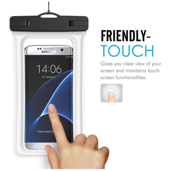 TPU Waterproof Cell Phone Pouch , Custom Waterproof Cellphone Bag Good Sealed