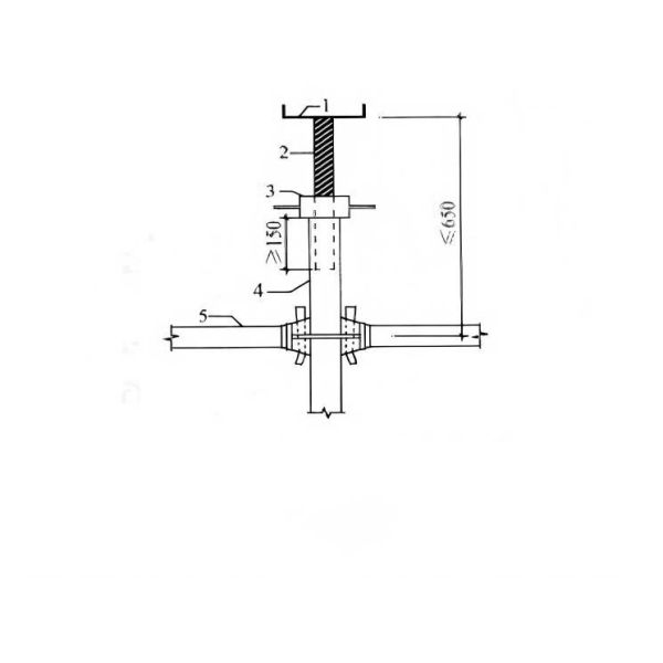 Forged Steel Scaffolding Nut with Galvanized Coating for Heavy Duty Formwork Construction Adjustable Fastener
