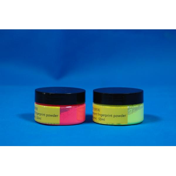 C125 Yellow/red Spherical fluorescent fingerprint powder