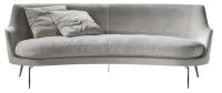 A personalização 2 Seater deita ISO 14001 de Sofa Oval Shaped Sectional Sofas