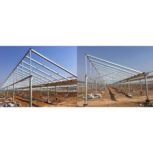 Corrosion Resistance Agriculture Solar Energy Greenhouse 2.0mm 2.5mm Thickness