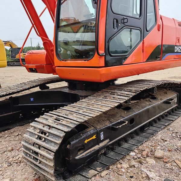 DH220-7 Used Doosan Excavators 1.1m3 Bucket Capacity 108kw Rated Power