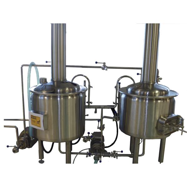 100L Micro Home Beer Brewing System , Stainless Steel Home Beer Brewing Machine