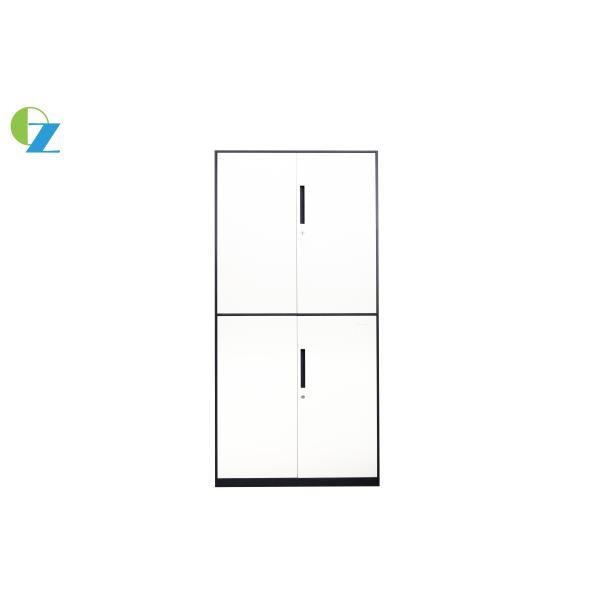 Powder Coating Swing Door Steel Office Cupboard Knock Down Structure